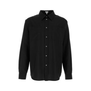 Loewe Men Back Wool Shirt